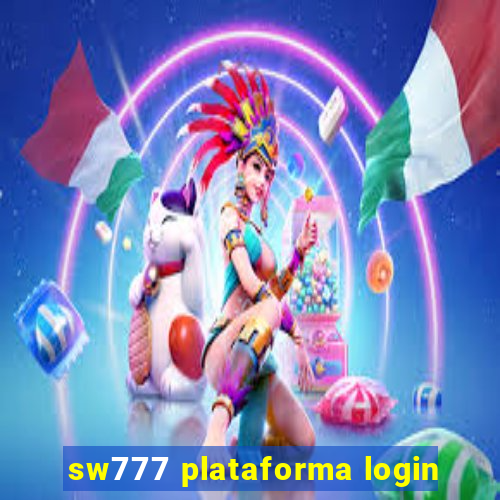 sw777 plataforma login